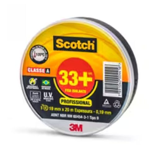 Fita Isolante 3M™ Scotch® 33+